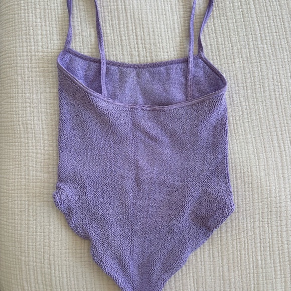 Hunza G Pamela One Piece Lilac Purple - Picture 3 of 4